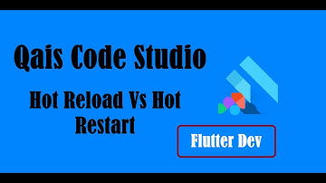 Hot Reload vs Hot Restart in Flutter – What’s the Real Difference? 🔄⚡ | Flutter Tutorial