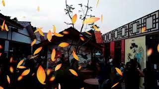 Cilaa With Abi At Kampung Korea