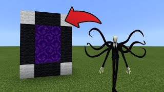 How To Make a Portal to the Slenderman Dimension in MCPE (Minecraft PE) screenshot 5