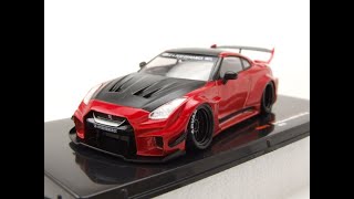 Nissan 35Gt-Rr Lb-Silhouette Works Gt R35 Gt-R 2019 Rot Metallic Modellauto 143 Ixo Models