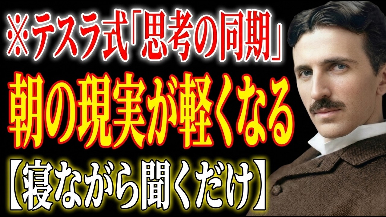 【寝ながら聞くだけ】テスラ式