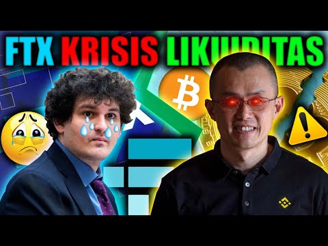 FTX.com Krisis Likuiditas, CZ Binance Turun Tangan Membantu FTX.! Wajib Tonton.!!!