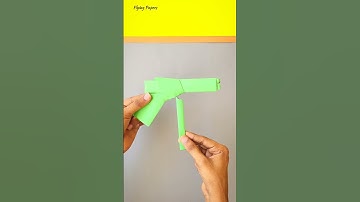 how to make paper plane launcher gun , best origami plane launcher