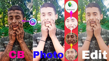 Cool Red tone snapseed photo editing | snapseed photo editing | photo editing photo edit | adxeditor