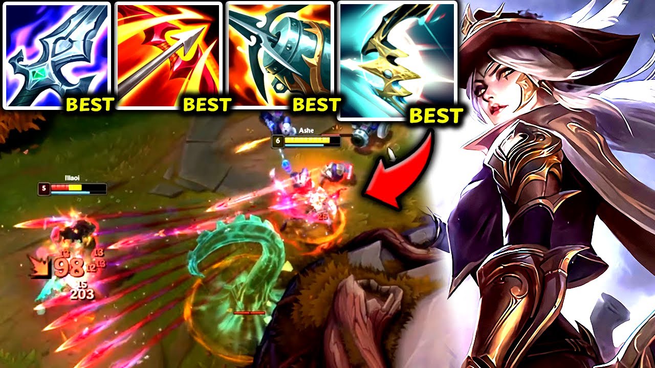 ASHE TOP — ЭТО БУКВАЛЬНО БЕСПЛАТНЫЕ ПОБЕДЫ, И Я ПОКАЖУ ВАМ, ПОЧЕМУ! (СИЛЬНО) — Руководство по игр...