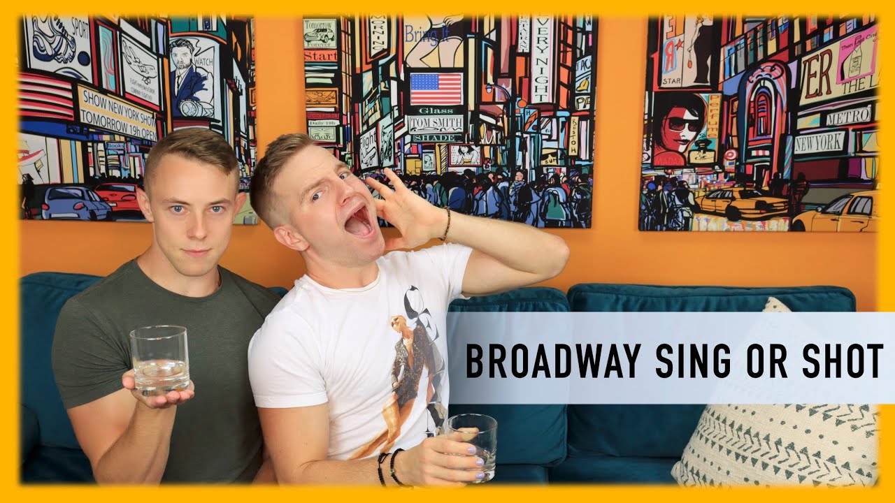 Broadway Sing Or Shot with Jeff Heimbrock | THE TYLER MOUNT VLOG