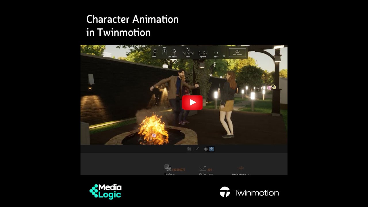 twinmotion animated characters