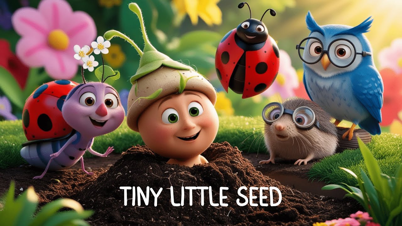 The brave little seed | Kids Story | Kids story in English - YouTube