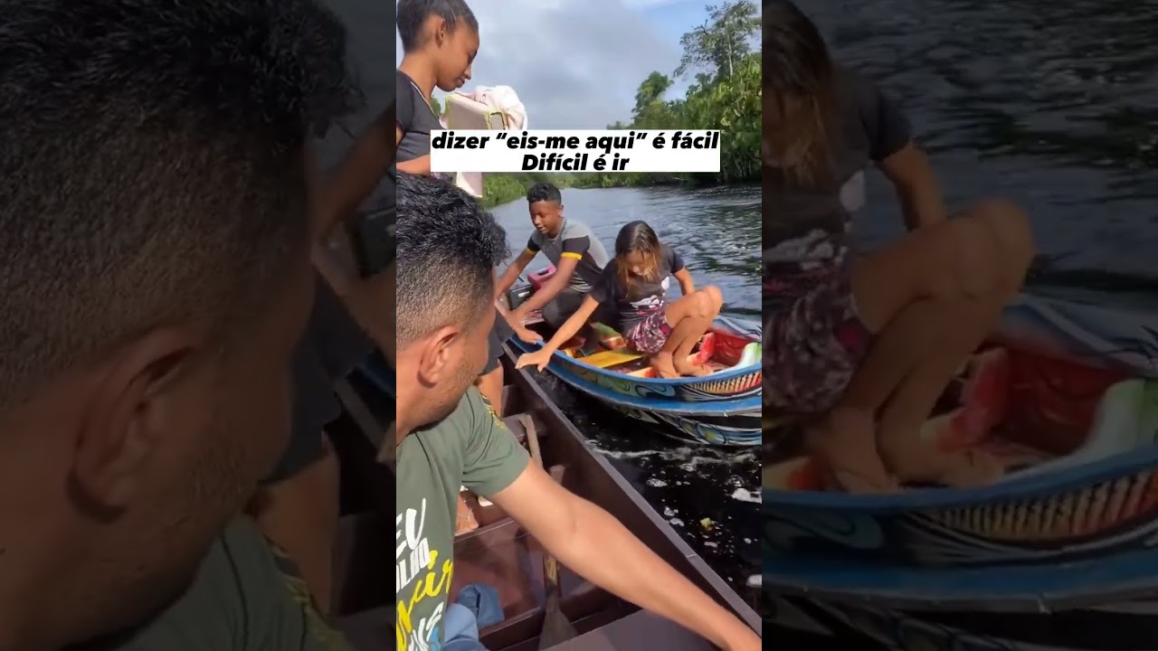 Você teria Coragem? - #Ribeirinhos #Missões #evangelho #Jesus #Deus #Missionarios #Pará #Amazonia #