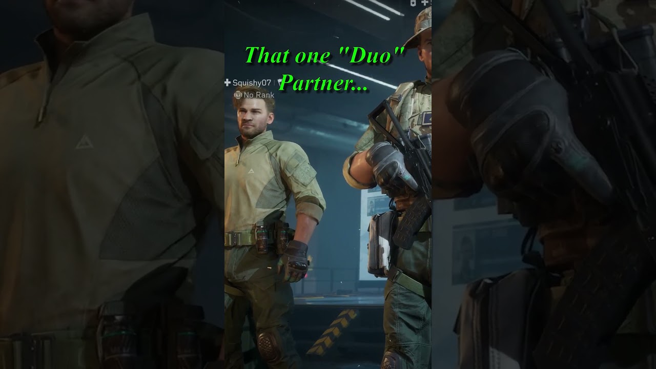 That one "Duo" Partner - Delta Force Operations 