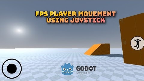 FPS Joystick Movement in Godot 4 + Jump Button | Tutorial
