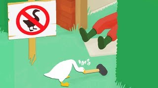Committing As Many Felonies As Possible in Untitled Goose Game