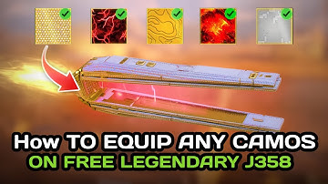 Secret Trick to Equip Any Camos on Free Legendary J358 - Fin Funnel V Gundam in CODM