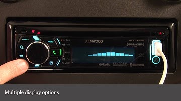 Kenwood Excelon KDC-X896 CD Receiver Display and Controls Demo | Crutchfield Video