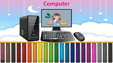 Computer Basics | Parts of Computer for Kids | Computer Parts and Functions | Pom Pom Toons