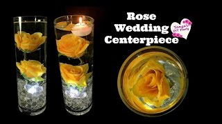 Rose Wedding Centerpiece Tutorial
