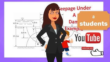 seepage under a dam example