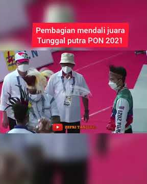 PEMENANG SENI TUNGGAL PUTRA PON PAPUA 2021