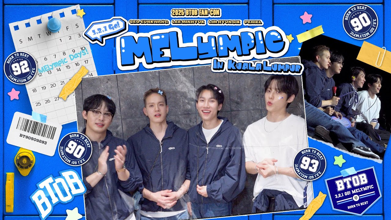 [SUB] 2025 BTOB FAN-CON [3, 2, 1 GO! MELympic] Behind in Kuala Lumpur | 비투데이 #58화
