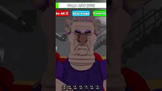 EVIL GRANDMA VS BOXER POLICE JUMPSCARE #roblox #jumpscare #scaryobby