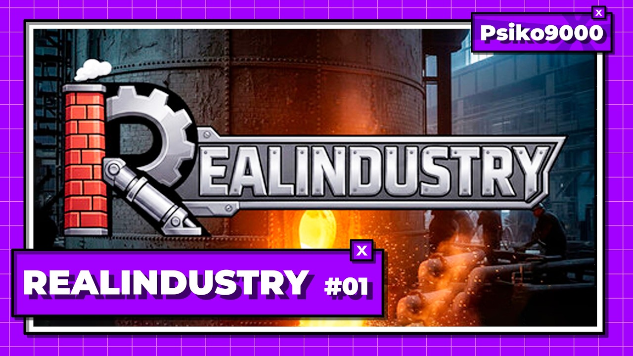 NUEVO JUEGO DE GESTIÓN DE FABRICAS CON MENÚS | REALINDUSTRY 01 Gameplay Español