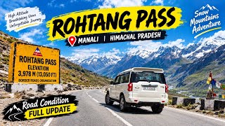 Rohtang Pass Manali | Snow, Mountains & Amazing Road Trip | Himachal Pradesh | Rover Nikhil 2.0
