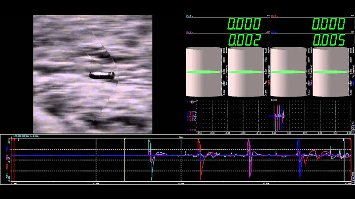 Tank projectile data acquisition with DewesoftX software