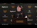 HC Dan Quinn Speaks To The Media After The Final Practice Of The Week | Washington Commanders