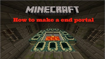 Minecraft- 1.5.2 How to make a end portal easily w/SprilzGaming