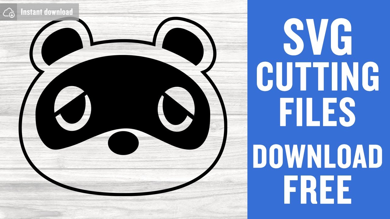 Download Tom Nook Animal Crossing Svg Free Cutting Files For Silhouette Cameo Free Download Youtube