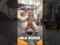TODDLER VS NINJA WARRIOR OBSTACLE COURSE 💪
