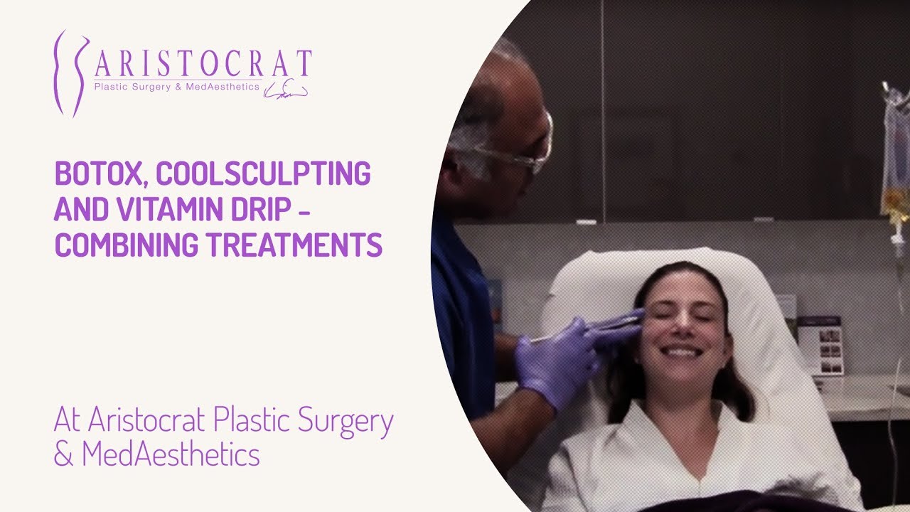 Botox, CoolSculpting and Vitamin Drip - Combining Treatments - YouTube
