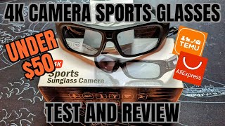 4K VIDEO CAM SPORTS GLASSES (MS33) $50 or less: Tested and Reviewed