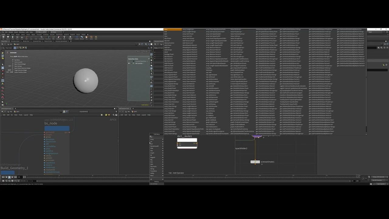 Houdini APEX Rig Graphs: 04 | Blendshapes [한국어] - YouTube