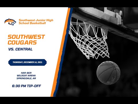 Southwest Junior High School Basketball | Southwest vs. Central