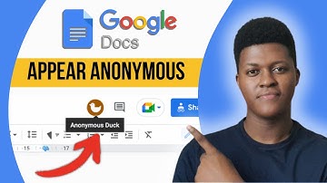How To Appear Anonymous on Google Docs (2025)