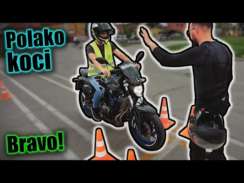 PRVI CAS VOZNJE NA POLIGONU ZA A KATEGORIJU!