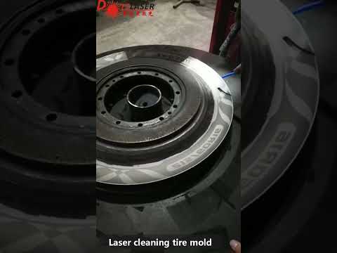Dotslaser mode cleaning laser machine for tire mode