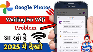 Google Photos Waiting For Wifi Problem || Waiting For Wifi Google Photos || Google Photos Problem