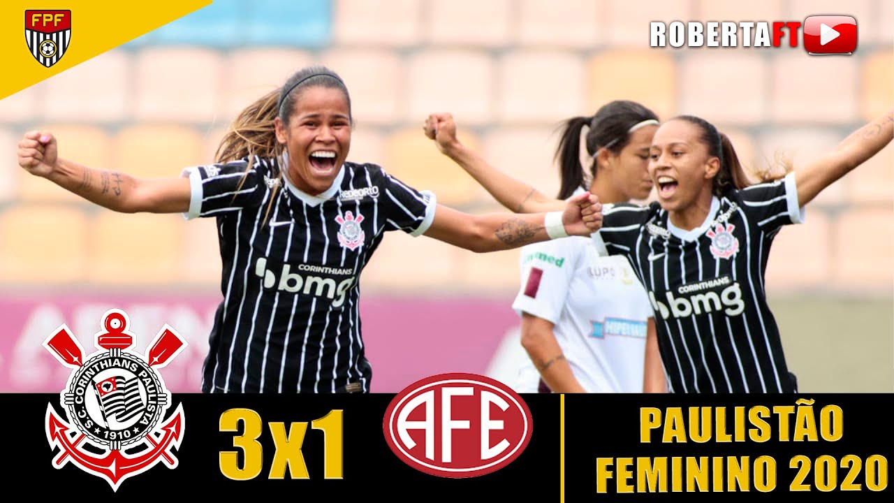 CORINTHIANS 3 X 1 FERROVIÁRIA - Melhores Momentos da FINAL do Campeonato  Paulista Feminino 2020! 