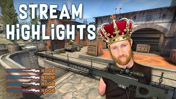 HANDI THE AWP KING, N0THING VAC SHOT - CS:GO STREAM HIGHLIGHTS #2