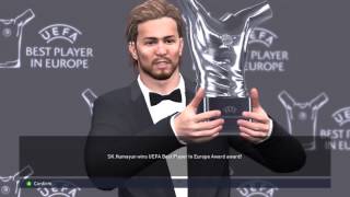 Download lagu PES 2015 Legend.. I won UEFA Best Player