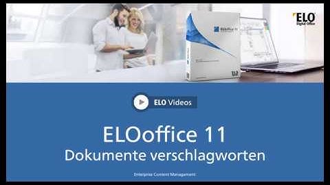 ELOoffice 11 - Dokumente verschlagworten