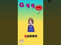 Learn the Letter Q | Q for Queen 👑 | Fun Phonics for Kids #QForQueen #PhonicsForKids