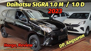 tipe Murahnya New Daihatsu SIGRA || Harga Review DP minim Angsuran Sigra  1000cc terbaru
