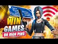 WIN MORE GAMES & GO PRO On HIGH PING - (Fortnite Tips & Tricks)