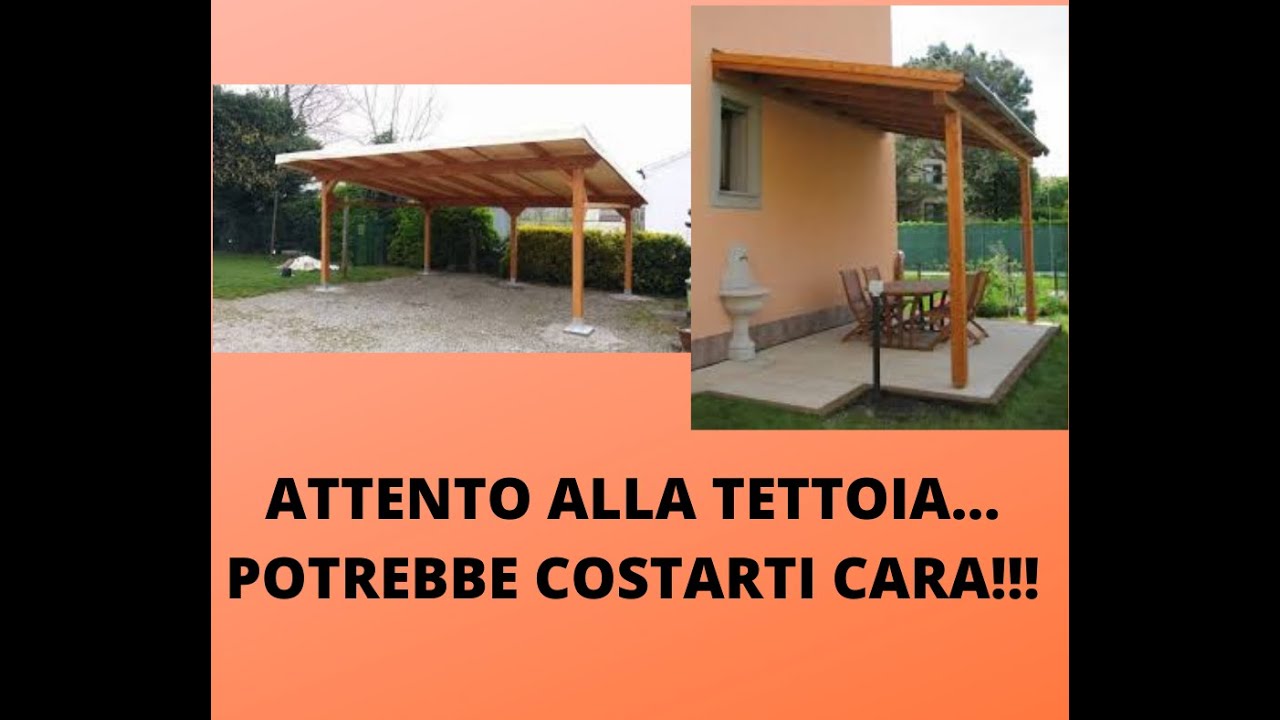 ATTENTO ALLA TETTOIA...POTREBBE COSTARTI MOLTO CARA...