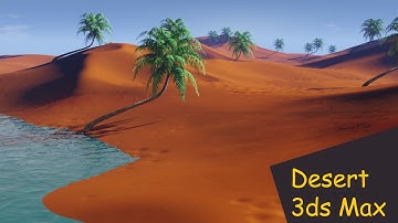 Creating Desert - 3ds max tutorial part - 1
