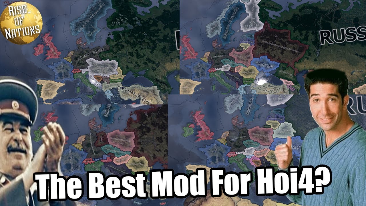 The Hearts of Iron 4 Rise of Nations Mod Is Bonkers 