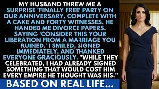 I Was Handed Divorce Papers at My Own Anniversary Party—But the Documents I'd Already Filed Chang...